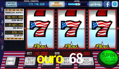 Slots online da ouro 68 com jackpots progressivos